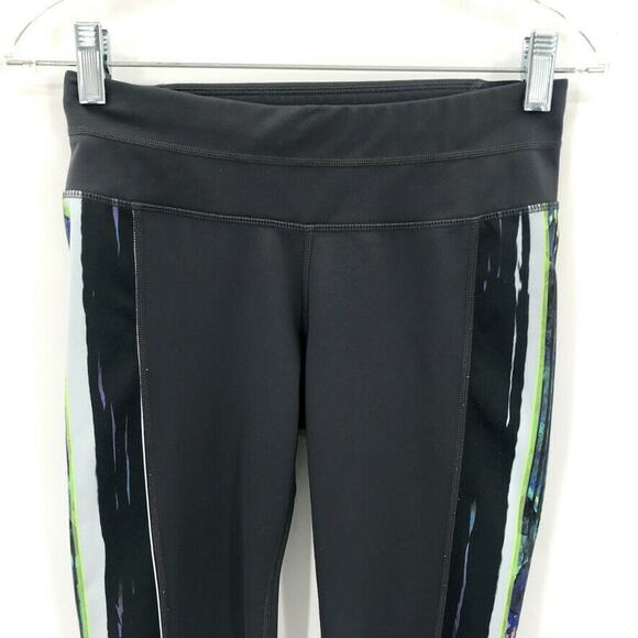 Athleta Swipe Sonar Womens Tights Gray XS - Picture 2 of 7